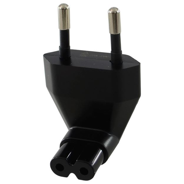 Picture of Europe 2-Pin to C7 Plug Adapter