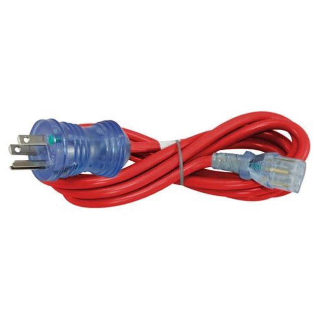 Picture of 5-15P to Inline C13 Red Hospital Cord