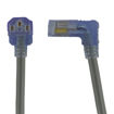 IEC C13 Connector with a  has downward angle