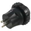 Picture of 5-15P to L5-30R with Threaded Ring Plug Adapter