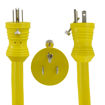 NEMA 5-15P with secure locking screw