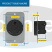 Picture of TT-30R Flush Mount Receptacle
