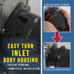 EZ Turn locking inlet body