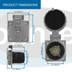 	NEMA L5-30 Product dimensions